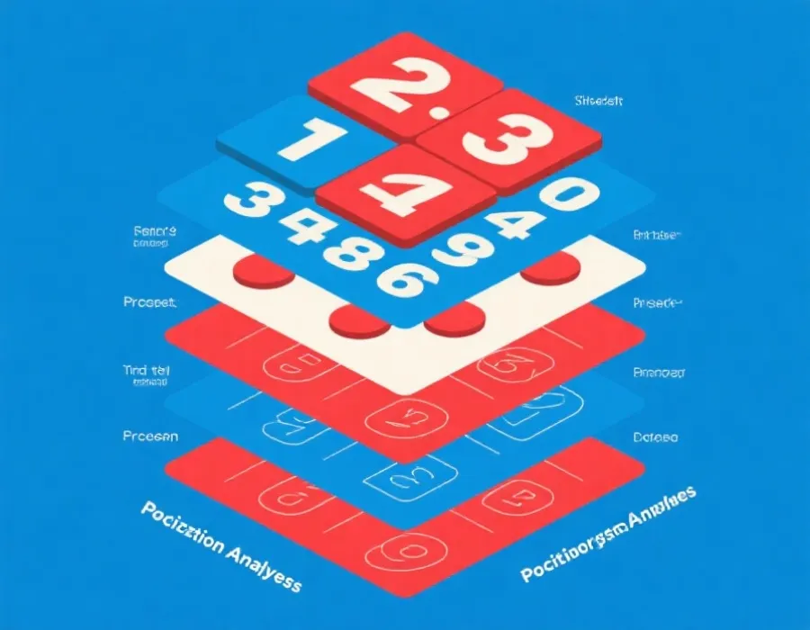 位置观察与分层筛选示意图